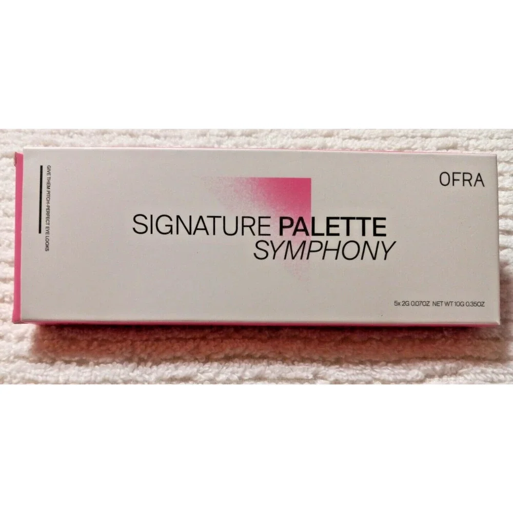 Ofra Signature Palette in Symphony .35 oz/10g Full Size NEW IN BOX 5 Shades